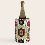 Antique Persian Bakhtiari Rug Print Wine Chiller Gallery Image 1