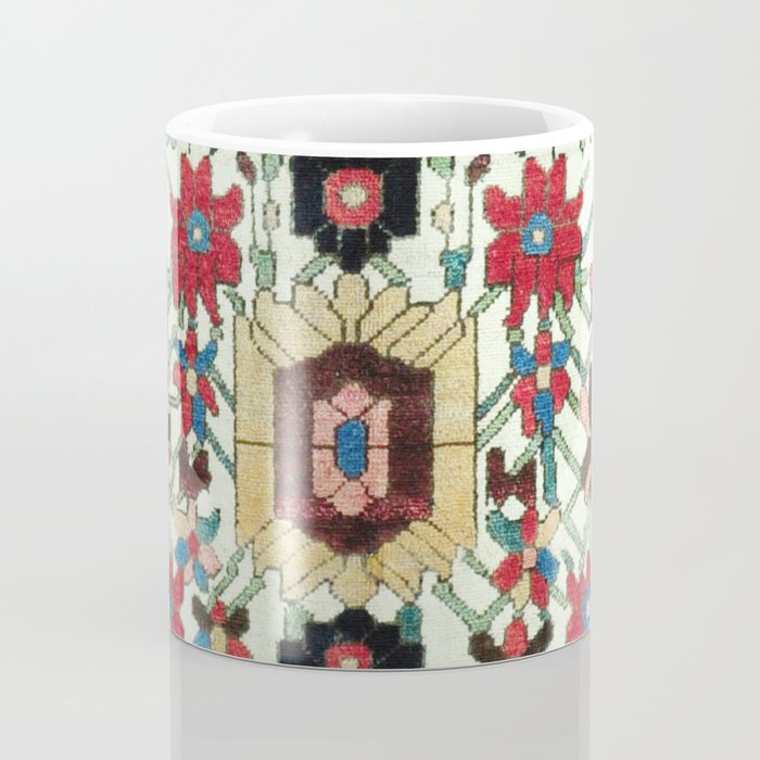 Antique Persian Bakhtiari Rug Print Coffee Mug Gallery Image 4