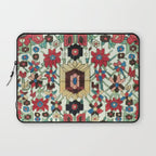 Antique Persian Bakhtiari Rug Print Laptop Sleeve Gallery Image 1