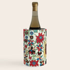 Antique Persian Bakhtiari Rug Print Wine Chiller Gallery Image 2