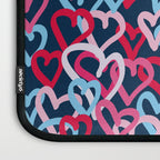 Colorful  Hearts - Graffiti Style Laptop Sleeve Gallery Image 3