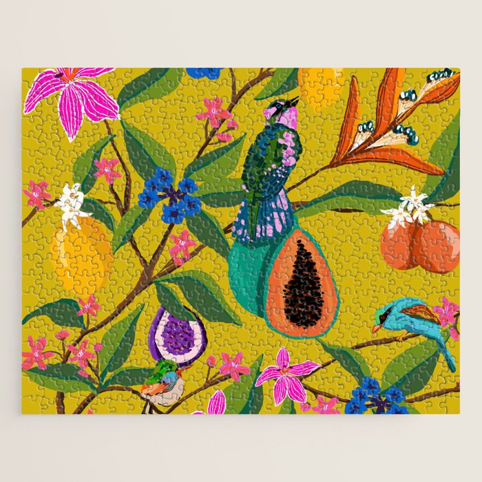 Exotic jungles pattern  Jigsaw Puzzle Gallery Image 1
