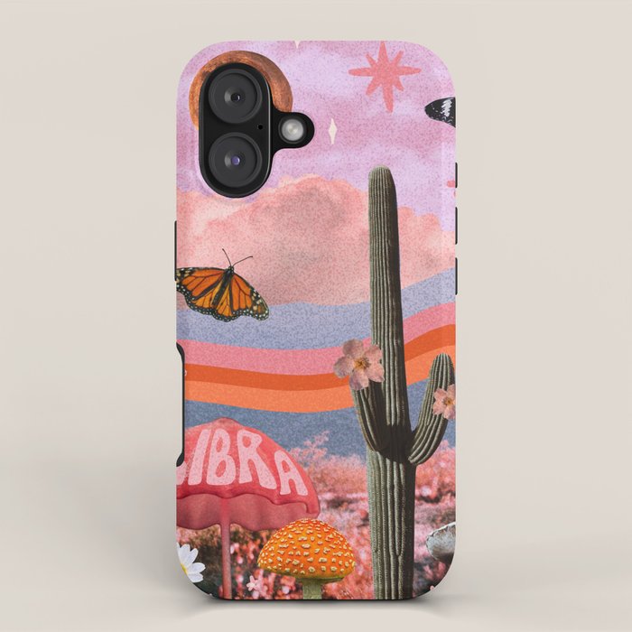 Libra Collage iPhone Case Gallery Image 1