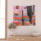 Libra Collage Wall Tapestry Gallery Image 2