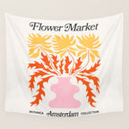 Amsterdam: Flower Market 03 | Botanica Edition Wall Tapestry Gallery Image 4