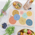 Coloful Sea Urchins 2 Cutting Board Gallery Image 2