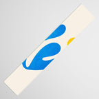 Blue Leaf & Sun: Matisse Paper Cutouts I Table Runner Gallery Image 3