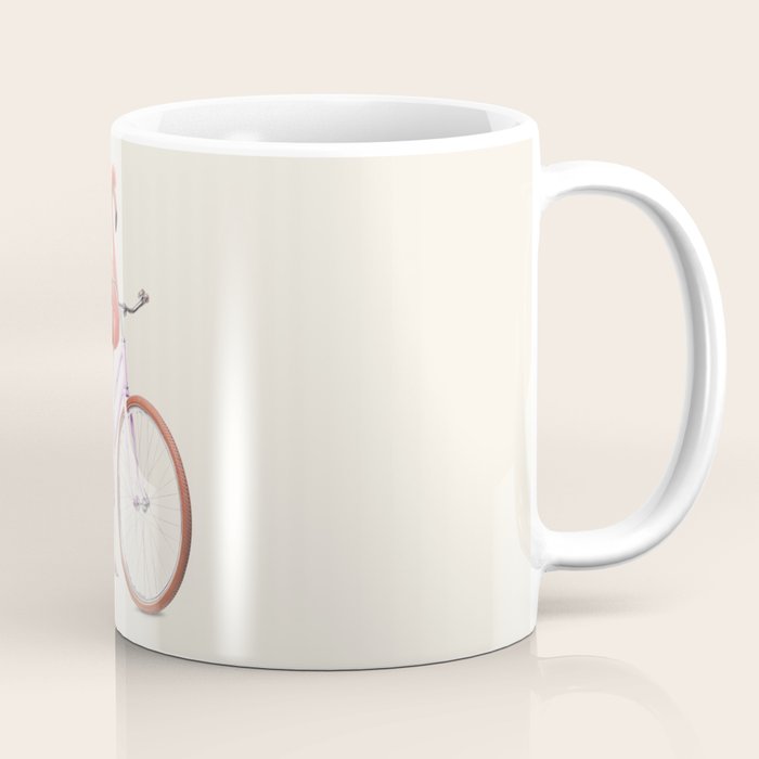 FLAMINGO BIKE Coffee Mug Gallery Image 1