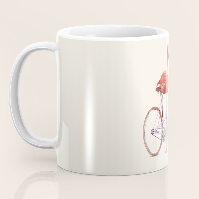 FLAMINGO BIKE Coffee Mug Gallery Image 3