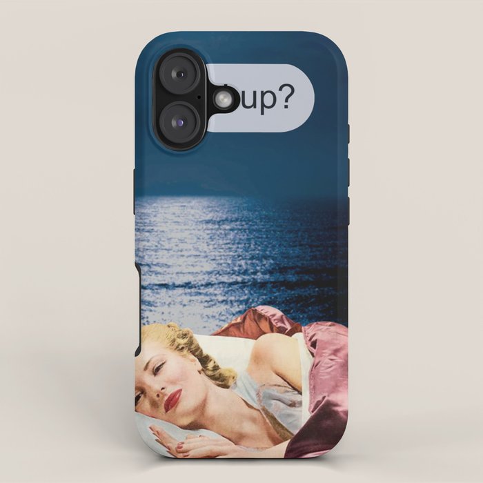 U up? Late night texts iPhone Case Gallery Image 1