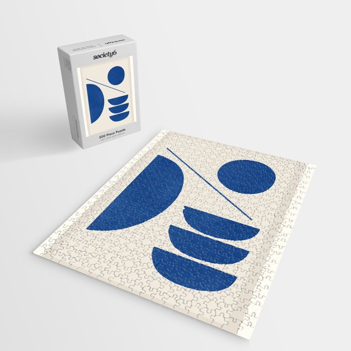 Modern Abstract Minimal Shapes 187/2 Jigsaw Puzzle Gallery Image 2