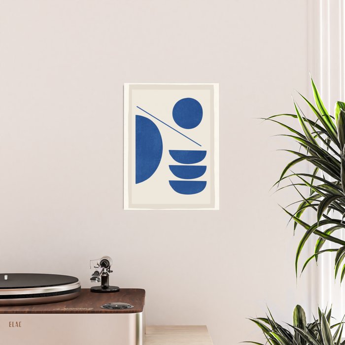 Modern Abstract Minimal Shapes 187/2 Poster Gallery Image 2