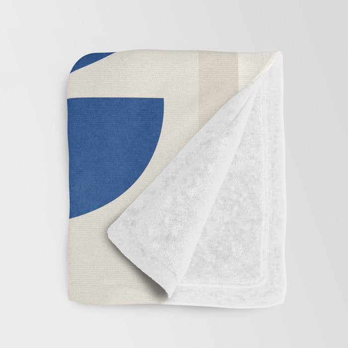 Modern Abstract Minimal Shapes 187/2 Throw Blanket Gallery Image 3