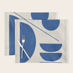 Modern Abstract Minimal Shapes 187/2 Placemat Gallery Image 1