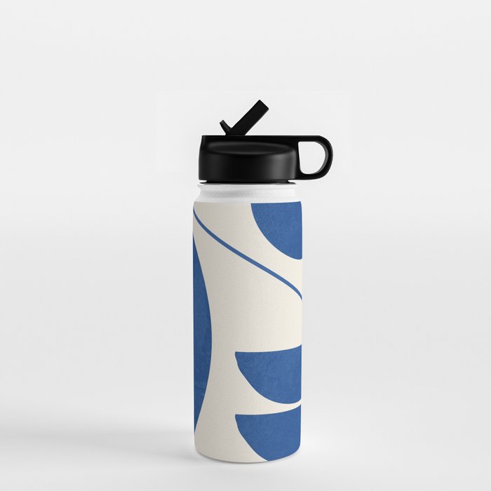 Modern Abstract Minimal Shapes 187/2 Water Bottle Gallery Image 1