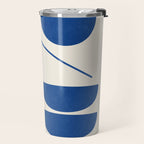 Modern Abstract Minimal Shapes 187/2 Travel Mug Gallery Image 2