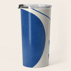 Modern Abstract Minimal Shapes 187/2 Travel Mug Gallery Image 3
