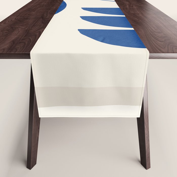Modern Abstract Minimal Shapes 187/2 Table Runner Gallery Image 1