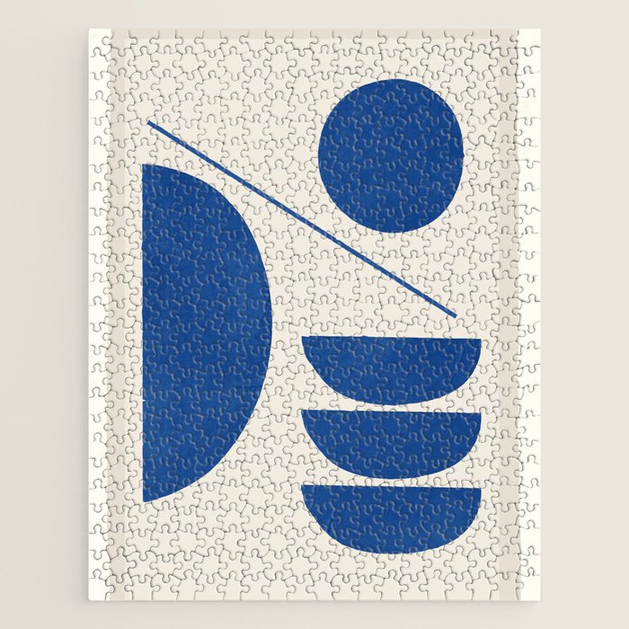 Modern Abstract Minimal Shapes 187/2 Jigsaw Puzzle Gallery Image 1