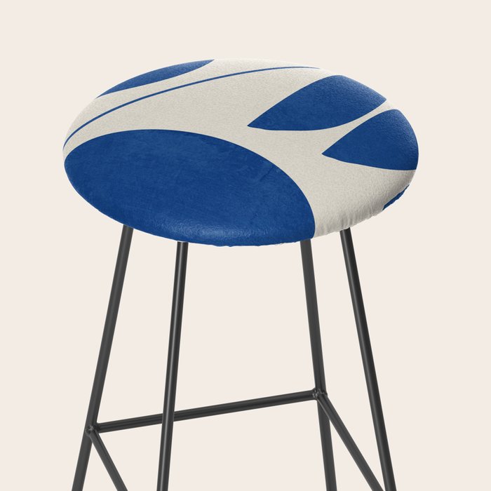 Modern Abstract Minimal Shapes 187/2 Stool Gallery Image 2