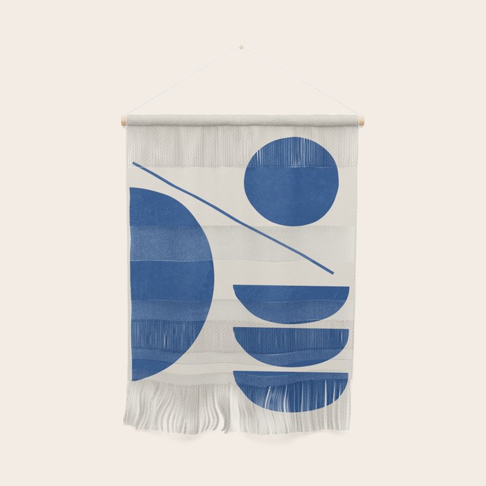Modern Abstract Minimal Shapes 187/2 Wall Hanging Gallery Image 1