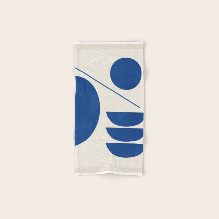 Modern Abstract Minimal Shapes 187/2 Bath Towel Gallery Image 1