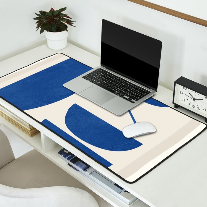 Modern Abstract Minimal Shapes 187/2 Desk Mat Gallery Image 2