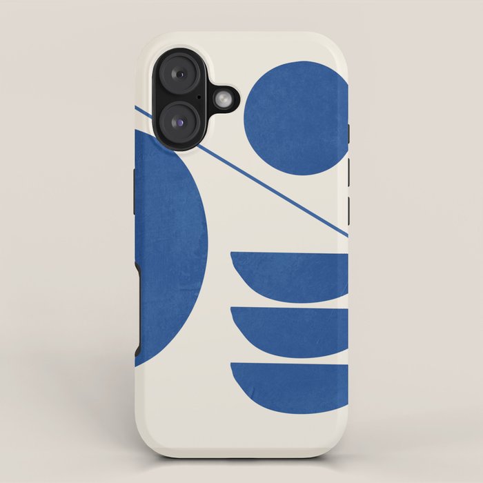 Modern Abstract Minimal Shapes 187/2 iPhone Case Gallery Image 1
