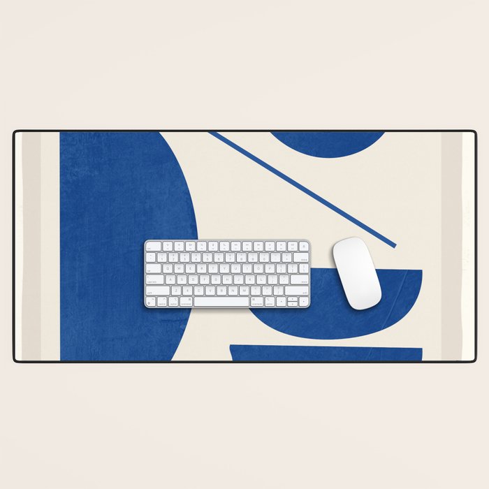 Modern Abstract Minimal Shapes 187/2 Desk Mat Gallery Image 1