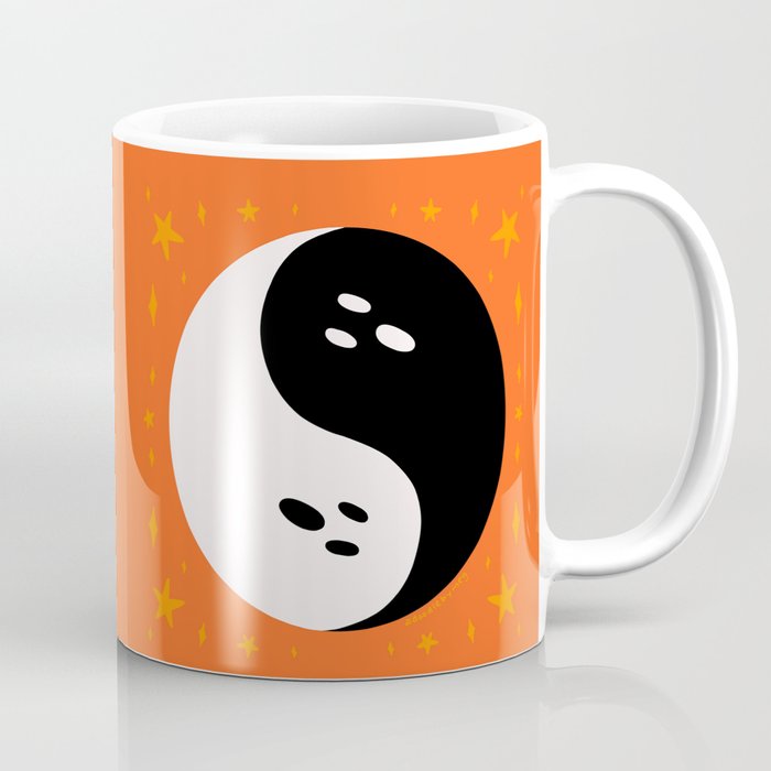 Spooky Yin Yang Coffee Mug Gallery Image 1