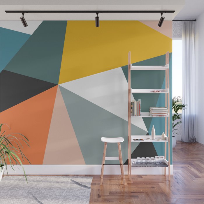Modern Geometric 36B Wall Mural Gallery Image 1