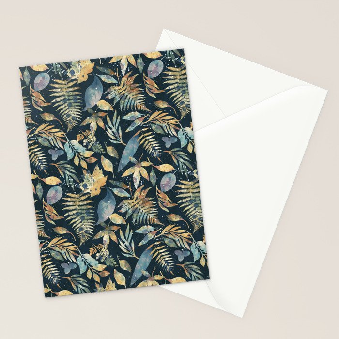 Twilight Foliage Dream Stationery Card Gallery Image 2