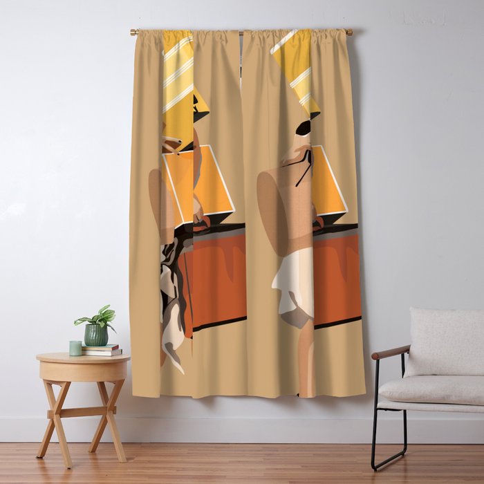 But only everything necessary Terracotta Window Curtain Gallery Image 5