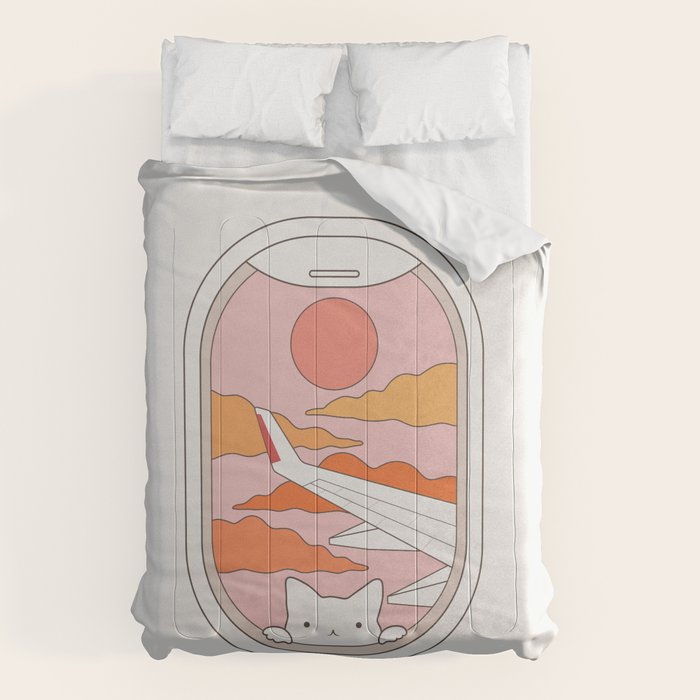 Cat Landscape 173 Comforter Gallery Image 6