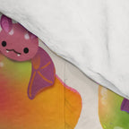  Fruit and bat - pastel Comforter Gallery Image 4