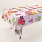  Fruit and bat - pastel Tablecloth Gallery Image 1