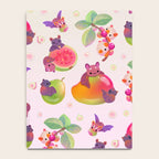  Fruit and bat - pastel Notebook Gallery Image 4