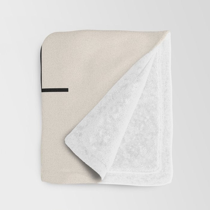 This Must Be The Place (Beige) Throw Blanket Gallery Image 3
