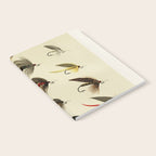 Vintage Fly Fishing Print - Trout Flies Notebook Gallery Image 2