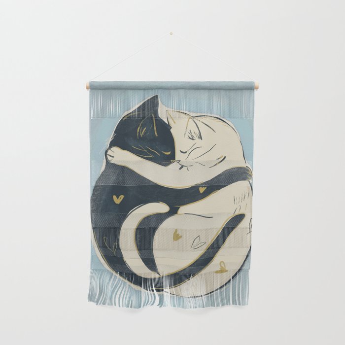 Cats In Love 4 Wall Hanging Gallery Image 1