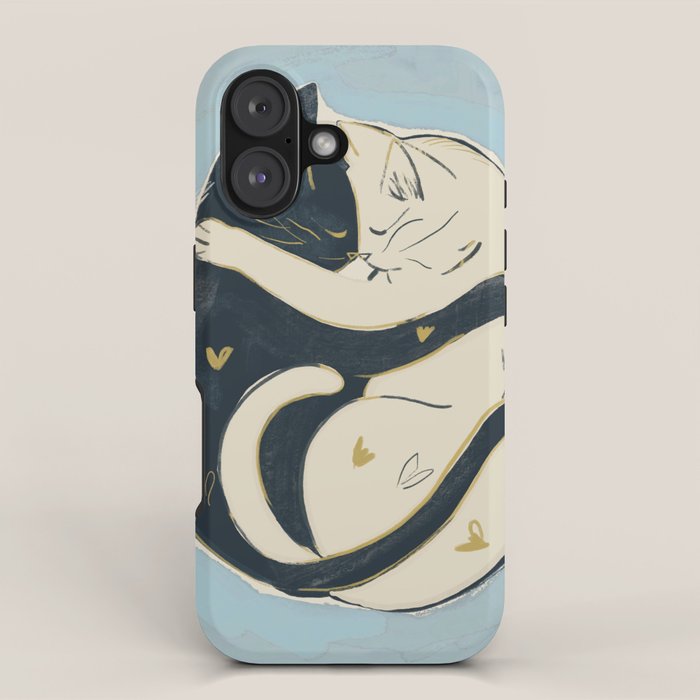 Cats In Love 4 iPhone Case Gallery Image 1