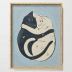 Cats In Love 4 Serving Tray Gallery Image 1
