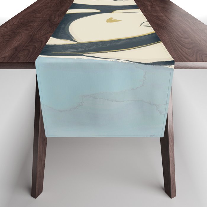 Cats In Love 4 Table Runner Gallery Image 1