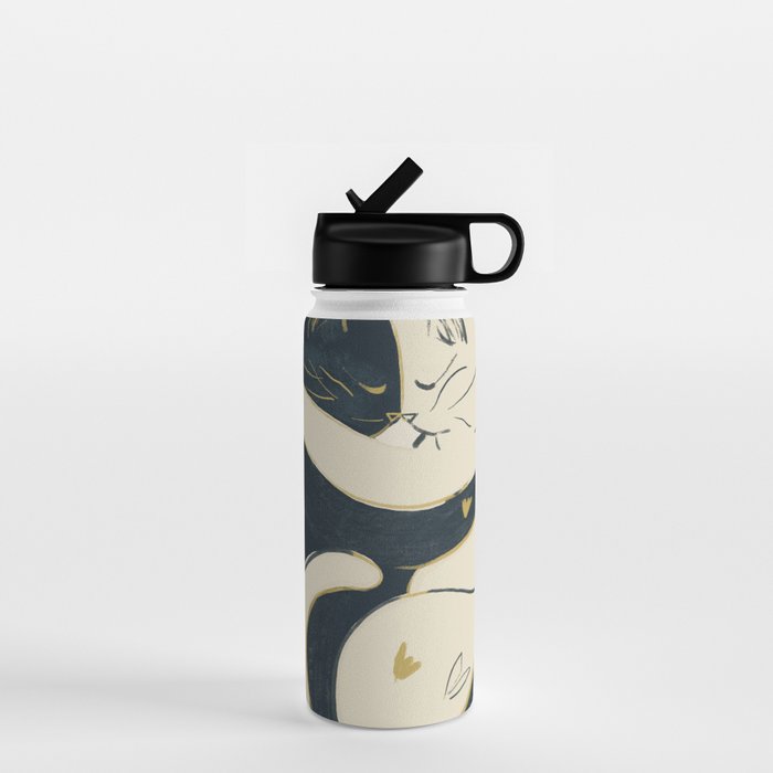 Cats In Love 4 Water Bottle Gallery Image 1