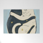 Cats In Love 4 Welcome Mat Gallery Image 1