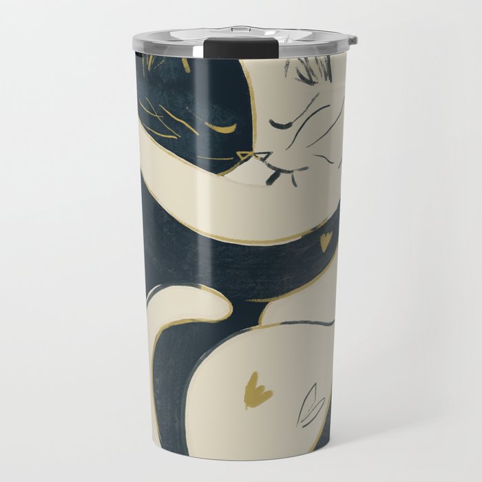 Cats In Love 4 Travel Mug Gallery Image 1