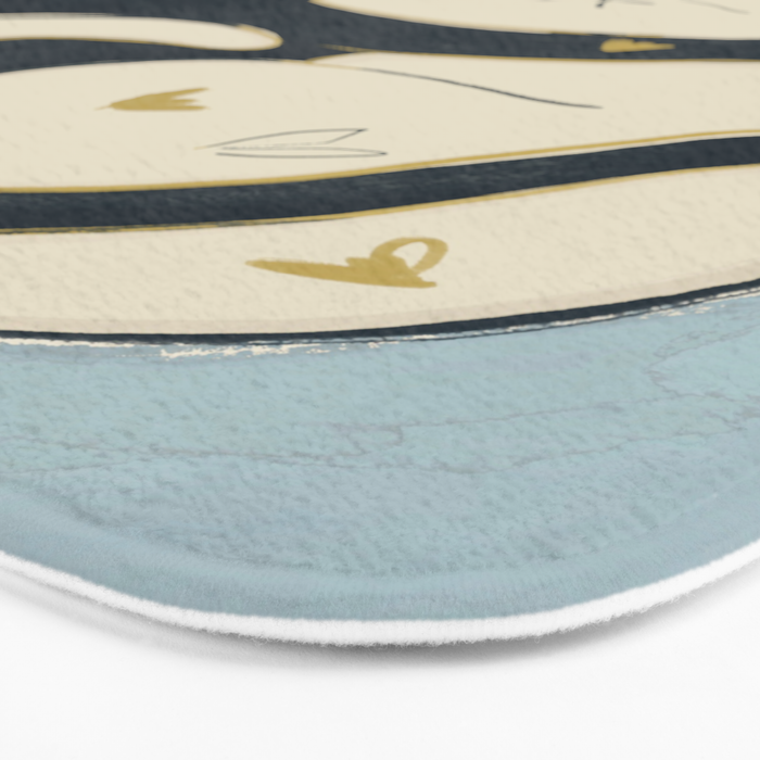 Cats In Love 4 Bath Mat Gallery Image 3