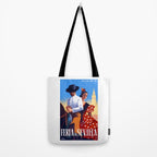 1961 SPAIN Feria De Sevilla Poster Tote Bag Gallery Image 2