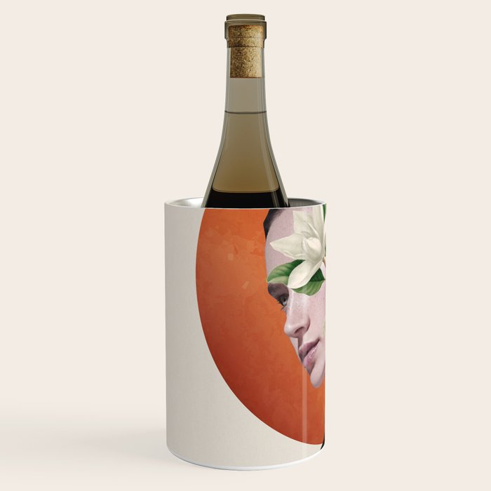 Lady Portrait 4 Wine Chiller Gallery Image 2