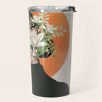 Lady Portrait 4 Travel Mug Gallery Image 2